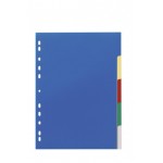 DURABLE 6730 27 INDEX WITH 5 COLOURED TABS
